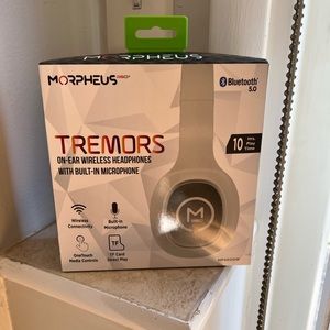Morpheus tremors 360 wireless headphones brand new